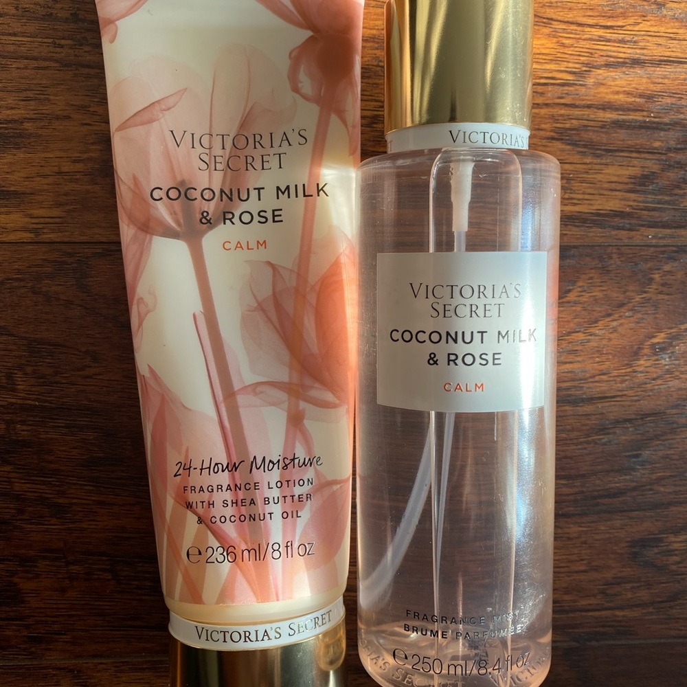 Victoria's Secret Coconut Milk and Rose Set NWT